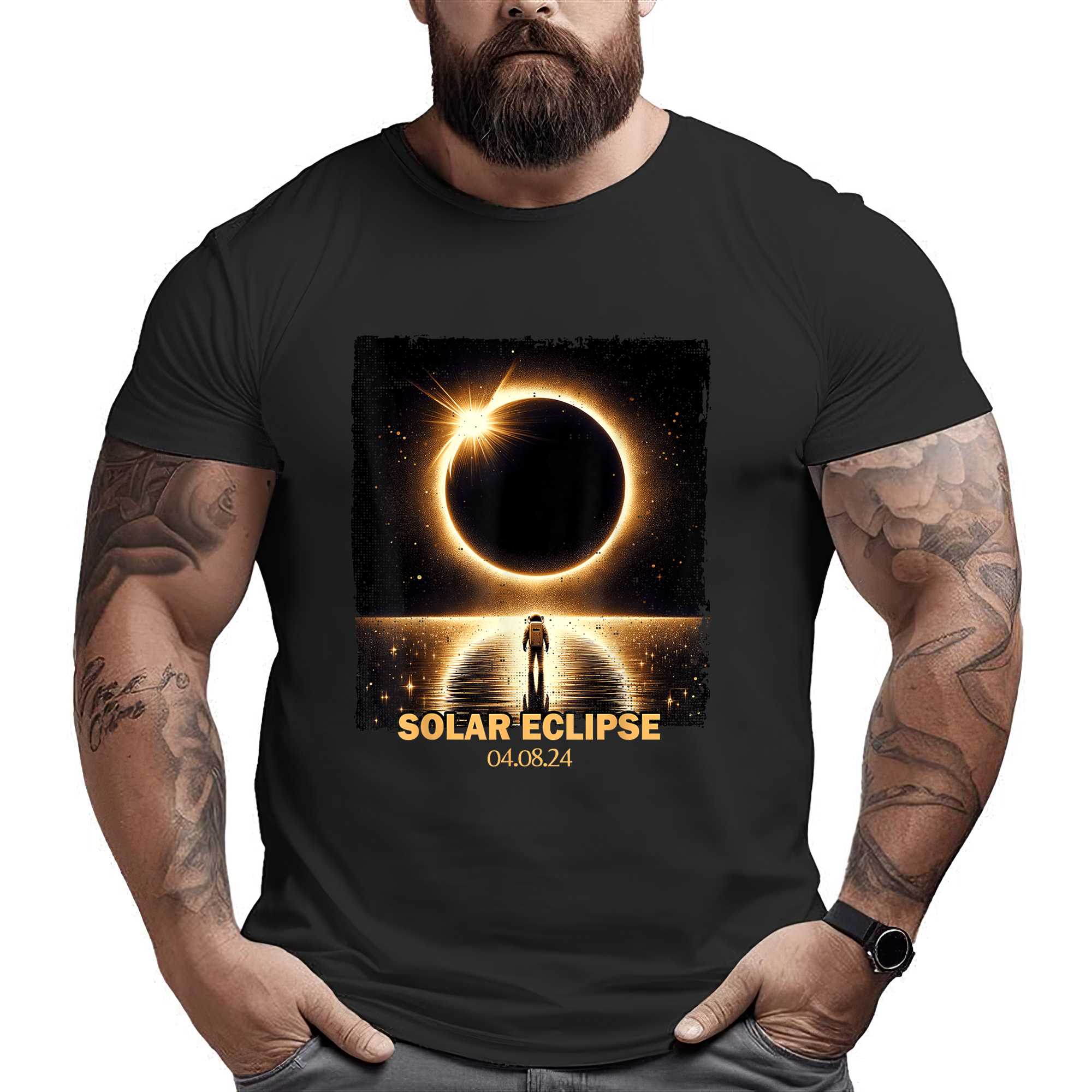 Eclipse Solar April 82024 America Totality Spring Astronomy T-shirt