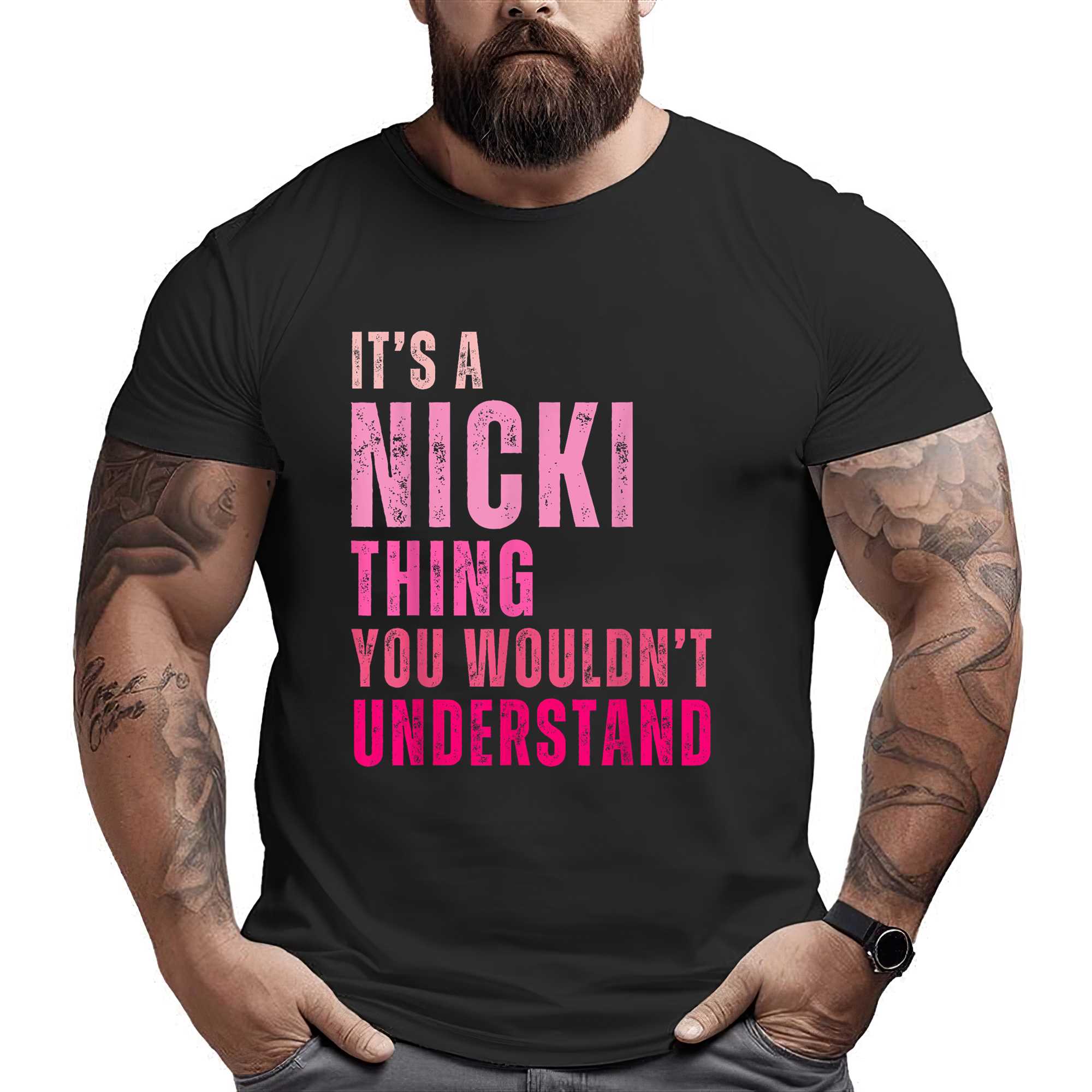 It’s A Nicki Thing You Wouldn’t Understand Nicki Vintage T-shirt