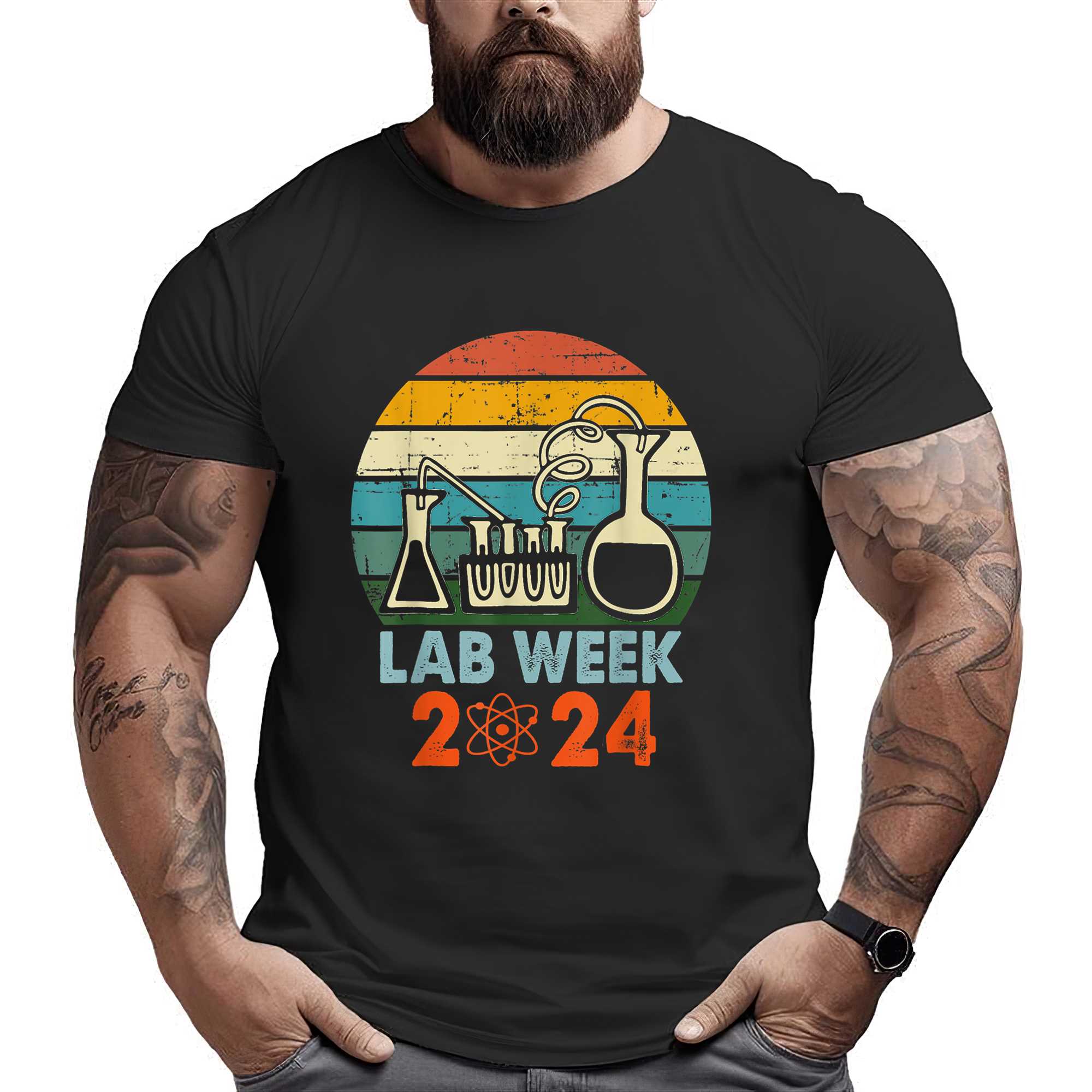 Laboratory Tech Medical Technician Scientist Lab Week 2024 T-shirt