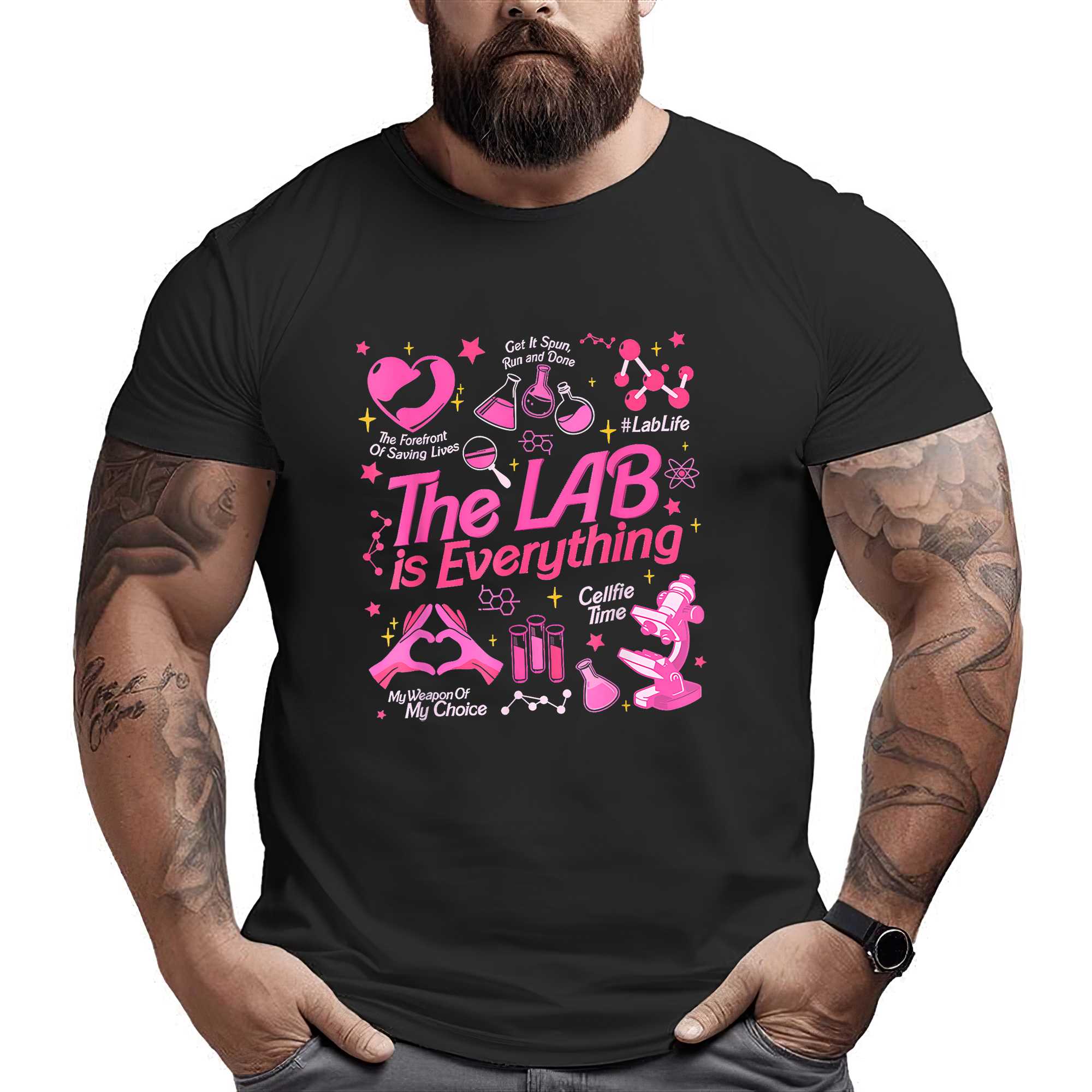 The Lab Is Everything Lab Week 2024 Medical Lab Science T-shirt