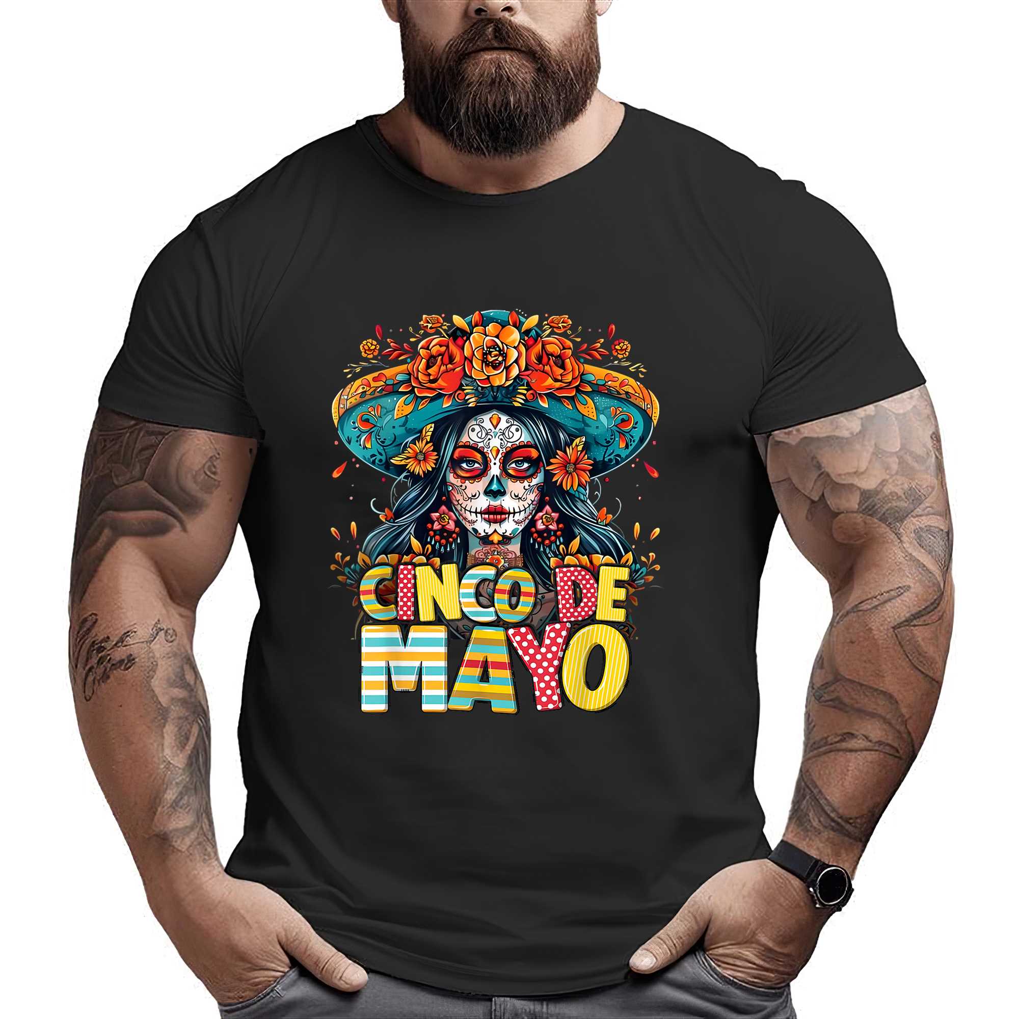 Cinco De Mayo Shirt Women Girl Kids Mexican Fiesta Squad T-shirt