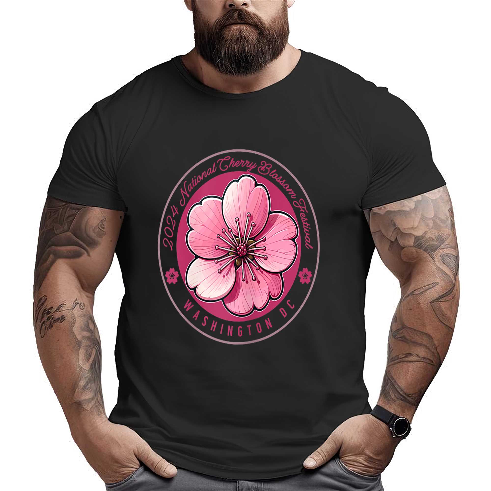2024 Cherry Blossom Festival Washington Dc Souvenir T-shirt