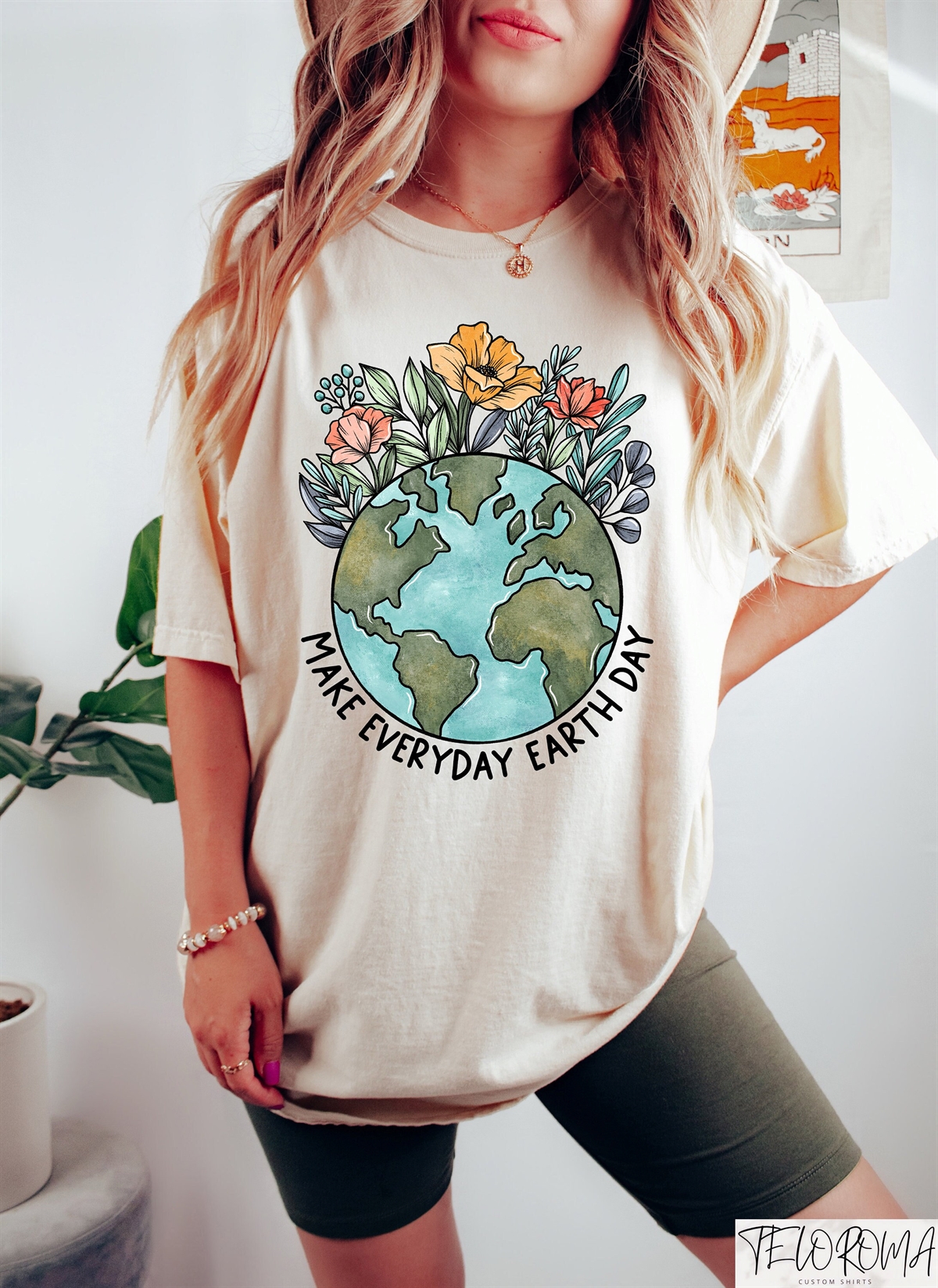 Earth Day Shirt Make Everyday Earth Day T-shirt Climate Change Awareness Tee Be Kind To Our Planet Tee Support Planet Tee Earth Day