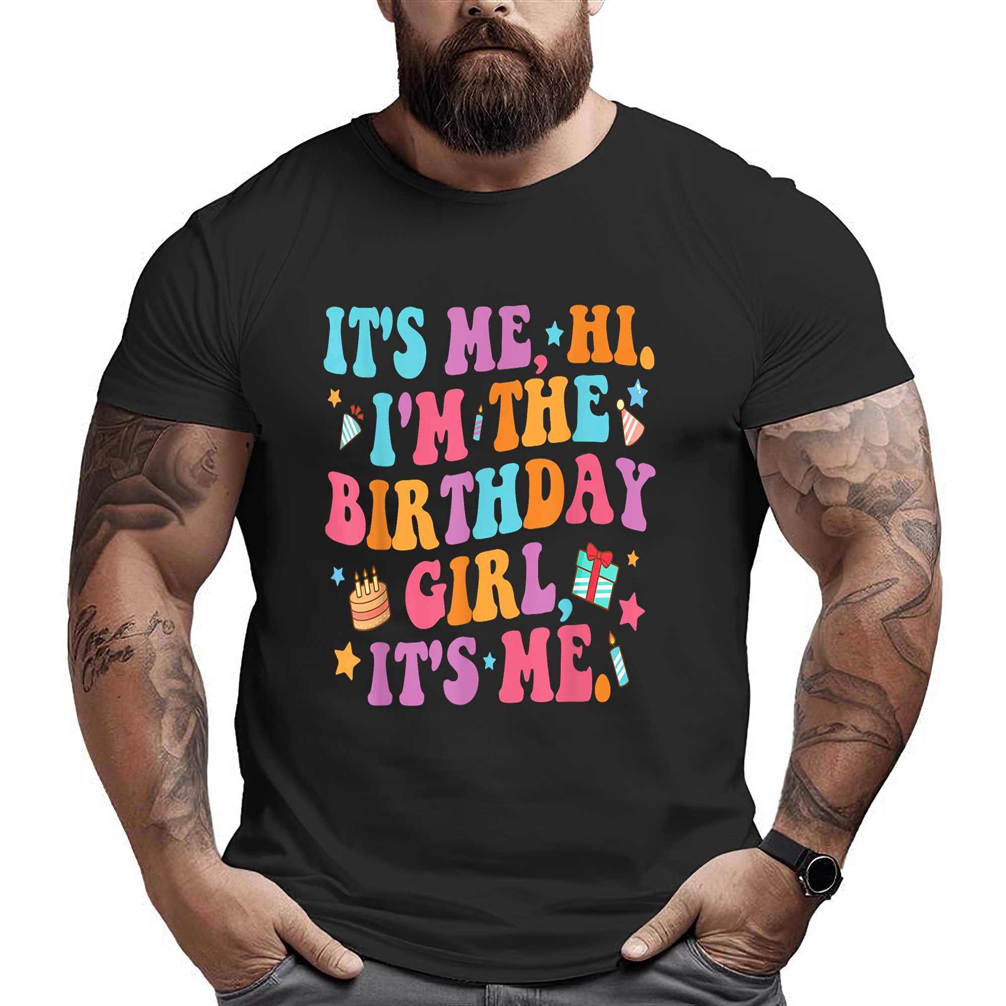 Birthday Party Shirt Its Me Hi Im The Birthday Girl Its Me T-shirt