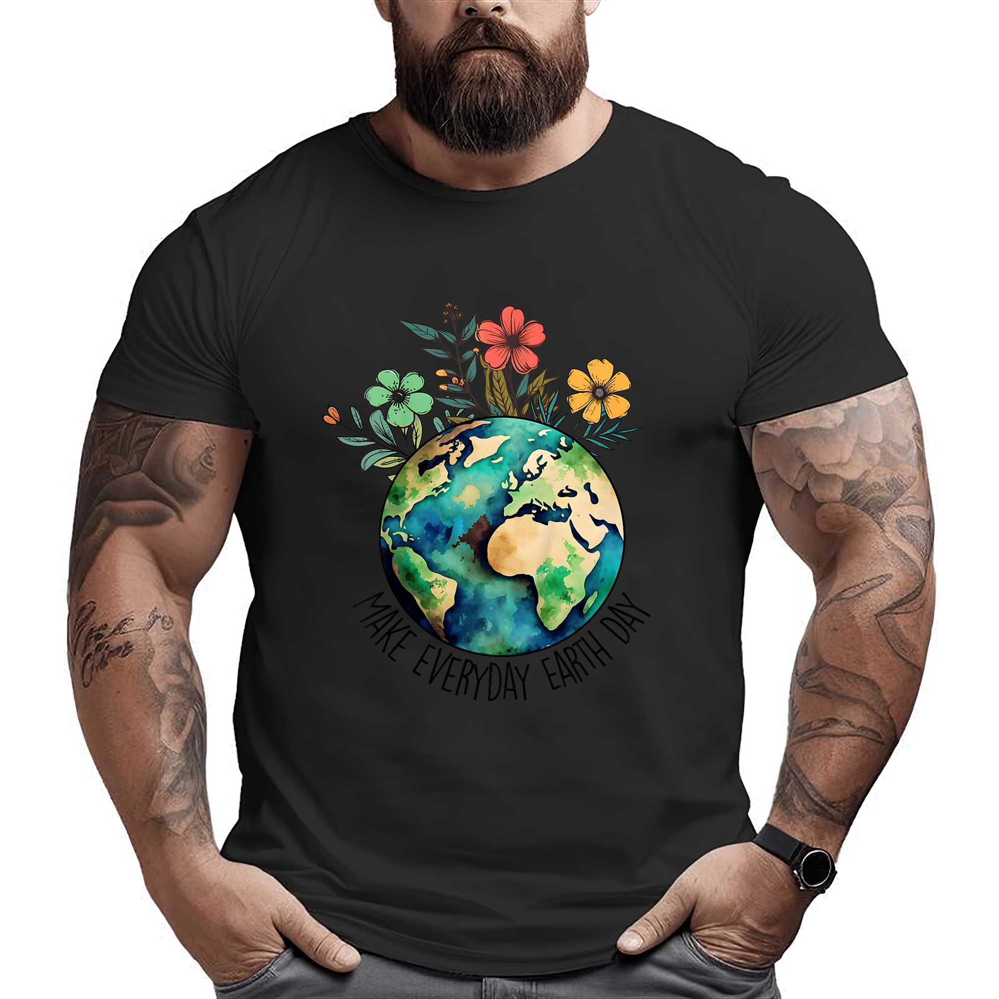 Earth Day 2024 Funny Earth Day Make Everyday Earth Day T-shirt