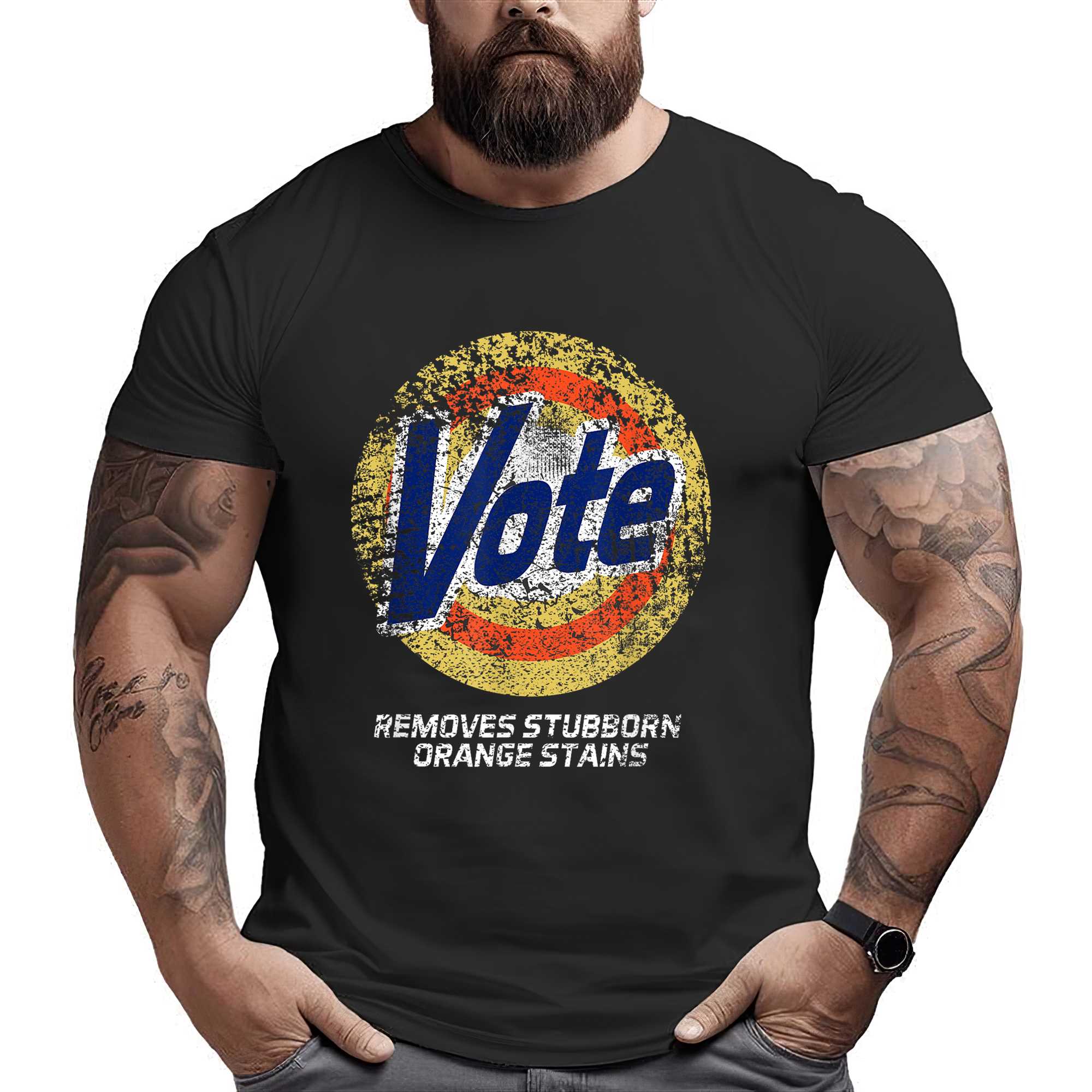 Vote Removes Stubborn Orange Stains 86 45 Vote 8645 T-shirt