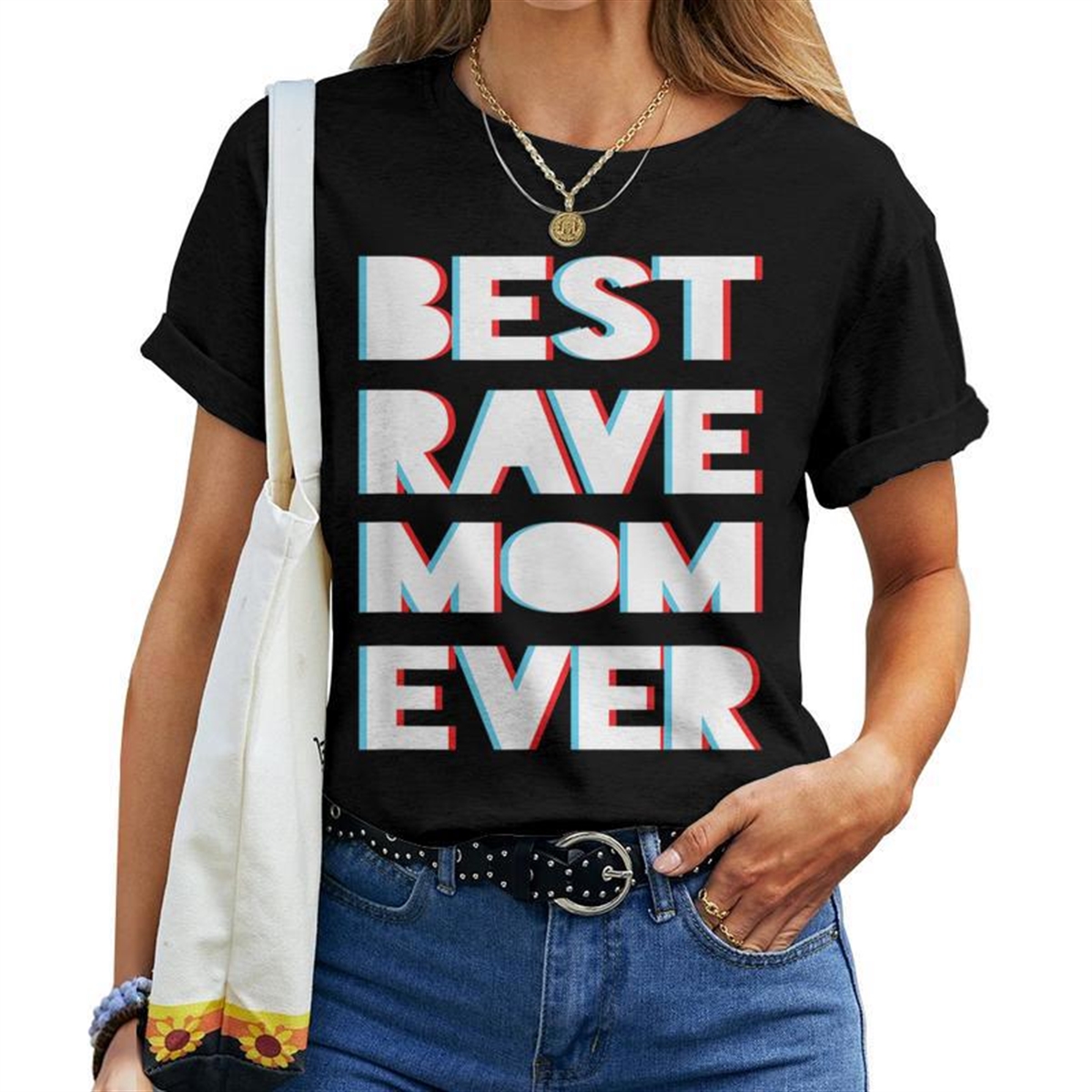 Best Rave Mom Ever Festival Women T-shirt