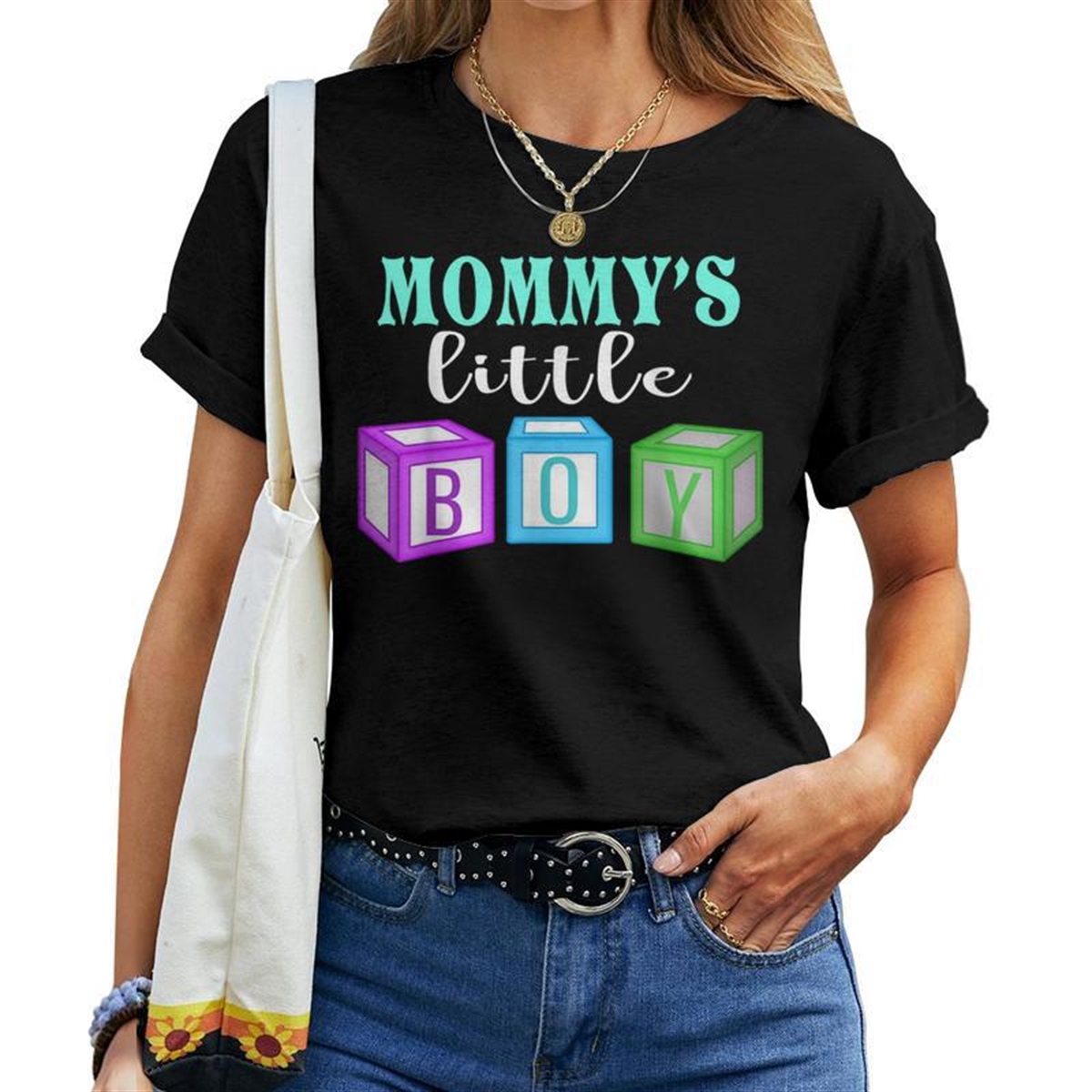 Mommy’s Little Boy Abdl T Ageplay Clothing For Him Women T-shirt