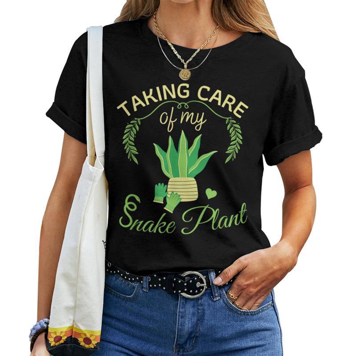 Snake Plant Mother In Law’s Tongue For Plant Lovers Women T-shirt